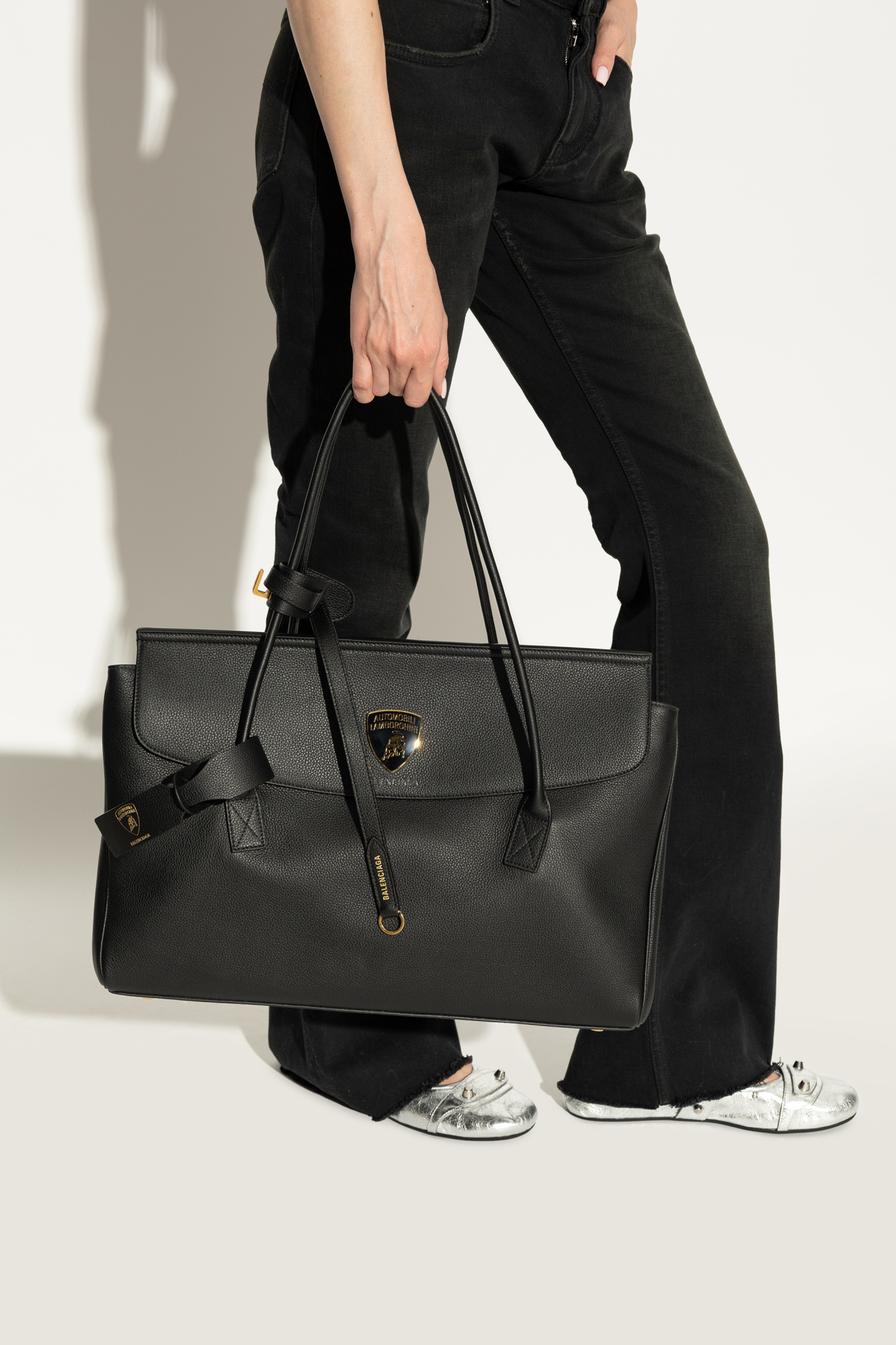 BALENCIAGA x Lamborghiniコラボ 25FW Carrie Carryオールバッグ Women's Balenciaga | Automobili Lamborghini Carrie Carry All